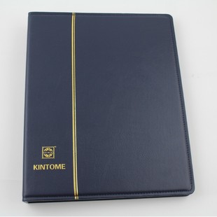Jindong KINTOME Large Capacity Stamp Collection Sewed Leather Loose-leaf Stamp Collection Film Type Empty Book