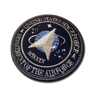 Космические силы США Space Force вышитые липучки патч тактический военный значок наклейка на рюкзак