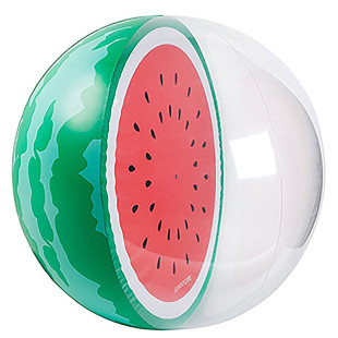 Factory cross-border inflatable beach orange ball PVC inflatable lemon ball watermelon ball children's toy fruit ball