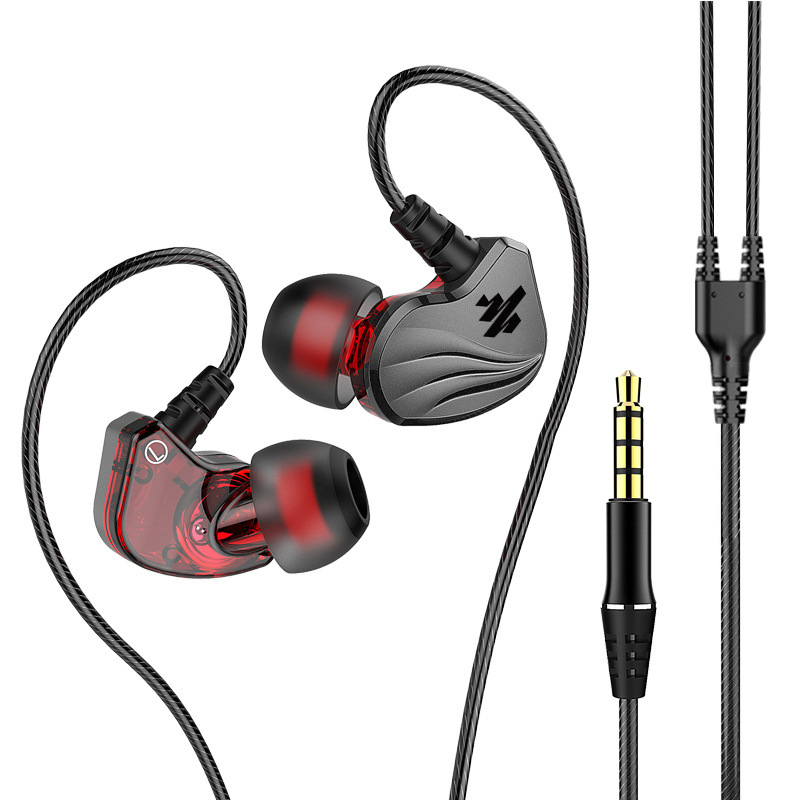 Wired Headset Subwoofer Game for Apple Glory Samsung Huawei Mobile 3.5 Sports Type C Headset