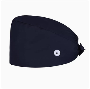 Doctor Surgical Cap Nurse Round Cap Cloth Cap Female Breathable Working Cap Dental Stomatology Medical Care Operating Room Hat Male