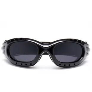 Factory direct PC enhanced lens impact-proof outdoor skiing color windproof dust-proof glasses