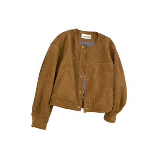 Deerskin Velvet Short Coat Women's Korean Style Fashion Small Jacket Top Autumn New High-end All-match