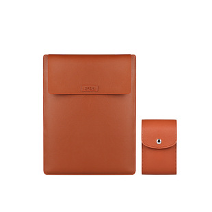 Macbook Inner Bag Laptop Protective Case for Women and Men Ultrabook Leather Case with Printable Logo
