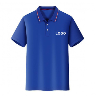 Work Clothes Custom polo Shirt Advertising Cultural Workwear Summer Printing Men's and Women's Short-sleeved Lapel