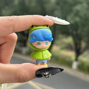 Bubble Mart Dimoo Cute Doll Cartoon Trendy Toy Car Decoration DIY Accessory Pendant Wholesale in Stock