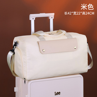 Cross-border New Style Flip Dry and Wet Separate Travel Bag Large Capacity Single Shoulder Crossbody Casual Sports Fitness Bag Travel Bag