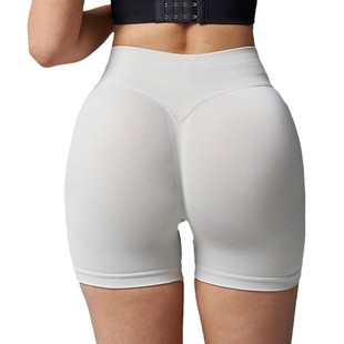 2025 New Shorts Summer Breathable Sports Fitness Pants Hip Tight Yoga Pants Peach Hip Belly Yoga Clothes