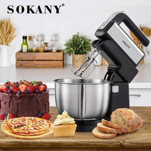 Foreign Trade SOKANY Desktop Egg Beater Household Handheld Mixer Baking and Dough Whipper 6652 Egg Beater