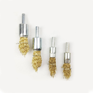 Nine Horse Stainless Steel Wire Brush Torch Type Grinding Head Stainless Steel Polishing Wheel Brush Electric Grinding Brush Steel Wire Brush
