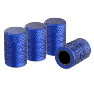 Car Tire Aluminum Alloy Colorful American Valve Cap Built-in Plastic Protection Car Dust Cap Valve Cap