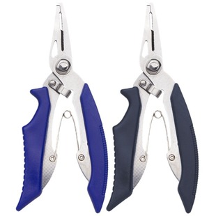 Multifunctional Curved Tip Luya Pliers Small Open Ring Cutting Line Control Fish Pliers Outdoor Fishing Line Pliers Outdoor Fishing Gear Manufacturer