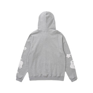 2024 autumn new S @ p5der 555555 spider web foam printing hooded vests for men and women with wholesale