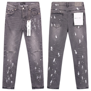 Foreign trade wholesale Offset joint flame wood cotton wash jeans five shorts jacket coat