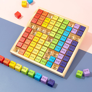 Children's Nine-Nine Multiplication Table Learning Tools First Grade Second Book Mathematics Teaching Aware Primary School Students' Learning Supplies Teaching Toys