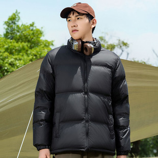 Bread Down Jacket Men's 2024 New Winter Short Warm Fashion All-match Casual Collar Couple Jacket