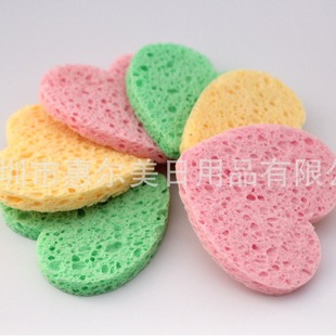 Professional supply wood pulp cotton sponge products wood pulp cotton punching products
