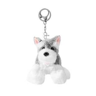 Plush Scarf Schnare Doll Keychain Cute Doll Schoolbag Pendant Couple Bag Hanging Small Gift Wholesale