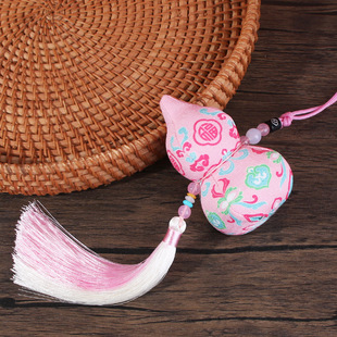 Chinese Style Gourd Sachet Hanfu Accessories Carry-on Sachet Pendant Car Hanging Company Annual Meeting Event Gifts