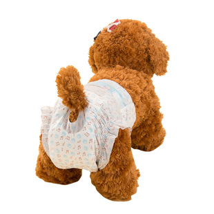 Cross-border dog color-changing pet diapers physiological pants female dog sanitary napkin underwear male dog diapers