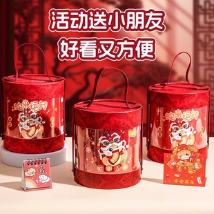 2025 Nezha Hugging Bucket Gift Children's Hand Gift Practical Stationery Pupils Reward Stationery suit Hand Gift
