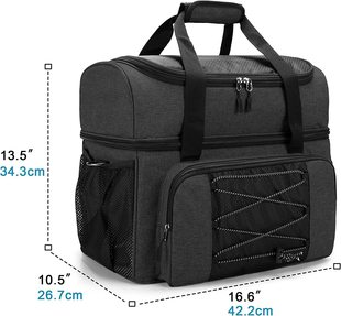 Bowling Bag handbag with EVA Bowling Bag padded partition sports Bag Bowling Bag