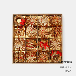Xinfan Christmas wood pendant Christmas tree decorations pendant DIY material Ping An fruit accessories floral materials