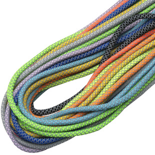 4mm round check highlight reflective shoelace starry webbing personality diy jewelry mobile phone rope color