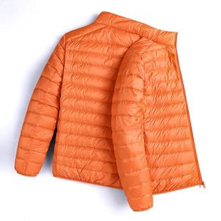 Autumn and winter new fashion stand collar coat men's light down cotton-padded jacket short fashion casual versatile lightweight cotton-padded jacket