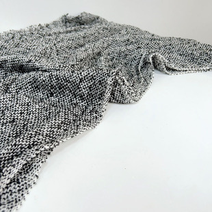 Korean Style Black and White Scarf for Men and Women Autumn and Winter Warm Cashmere British Style Fashion All-match Shawl Men's Thickened Scarf
