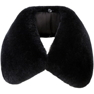 Small Size Genuine Leather Rex Rabbit Fur Collar Square Collar Leather Jacket Down Jacket Lapel Universal Single Sale Men's Single Buy Cowboy Winter