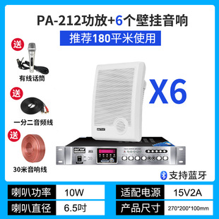 Shinko Wall sound speaker shop dedicated power amplifier set surround background music Wall Horn restaurant supermarket