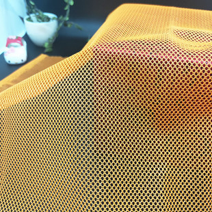 32 spot color K080 small hole hexagonal mesh mesh cloth children's clothing bags mesh laundry bag handbag accessories