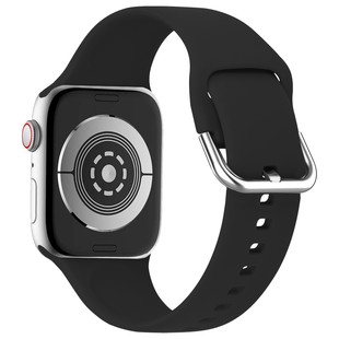 Для AppleWatch Apple Универсальный силиконовый Samsung пряжка умные часы ремешок спорт для мужчин и женщин