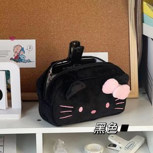 Новая модель милая плюшевая сумка для ручек hellokitty японский мультфильм большой емкости канцелярские сумки для хранения студентов канцелярские коробки