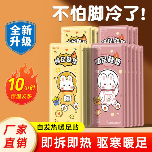 Self-heating insoles winter cold-proof warm foot stickers for men and women disposable foot warmers heated insoles for students wholesale