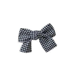 Plaid Bow Hairpin Internet Popular Fresh Clip Girl's Duckbill Clip Cute Broken Hairpin Korean Style Sweet Hairpin