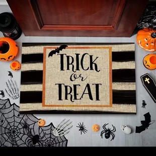 Cross-border Retro Letter Mat Home Entrance Dirt-resistant Easy-to-take-care Door Mat Cafe Tavern Entrance Door Mat