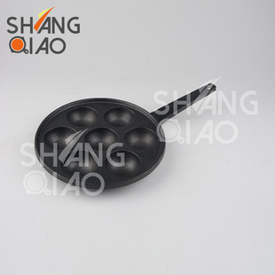 Cast Iron Cookware Disha Line Casting Uncoated Non-stick One-piece Casting Foreign Trade Past Iron Cookware