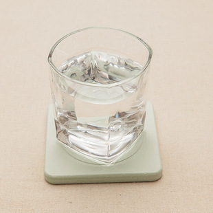 Good material made diatomite absorbent spiral pattern coaster soap holder multicolor spot does not contain asbestos