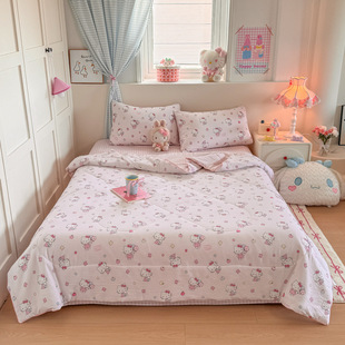 2025 New Air-conditioning Quilt Cartoon Animation Summer Cool Quilt Machine Washable Quilt Summer Quilt Single Summer Cloud Quilt Core