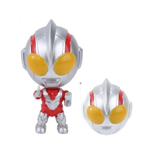 Children's Ultraman deformation man toy mini deformation robot hand-made doll suitable for 75mm twisted egg