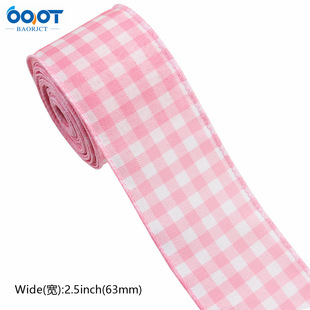Strawberry Copy Belt Strawberry Wire Edge Ribbon Spring Summer Color Ribbon DIY Craft Wreath Accessories Ribbon