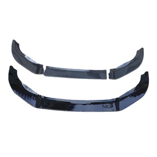 Suitable for MK6 Golf 6 R20 front lip modification three-section front shovel with carbon fiber pattern chin spoiler enclosure