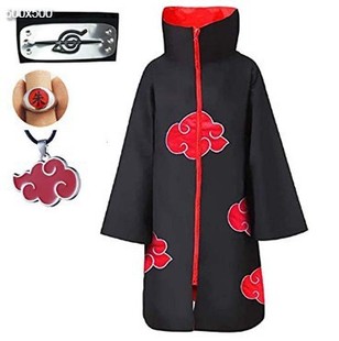 Naruto Xiao Organization Full Clothes Cape Cape Halloween Costume Props cosplay Accessories Anime