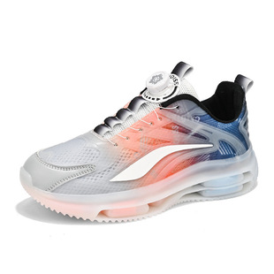 2025 Men's Shoes Spring and Summer Swivel Button Teenagers Sports Leisure Couple Running Shock Absorption Increased Torre Trendy Shoes