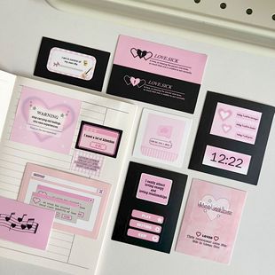 Korea ins same goutte material sticker pack ins Wind hand account DIY material IPAD mobile phone decoration sticker