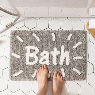 Toilet toilet absorbent floor mat bathroom non-slip mat mat door mat door mat carpet wholesale machine washable non-slip
