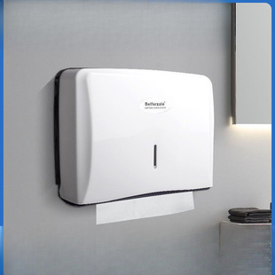 Hotel toilet paper box toilet tissue box non-perforated wall-mounted toilet kitchen anti-Yongdu