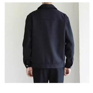 Men's Casual Shirt 2024 New Spring and Autumn Men's High-end Fashion All-match Lapel Jacket ins